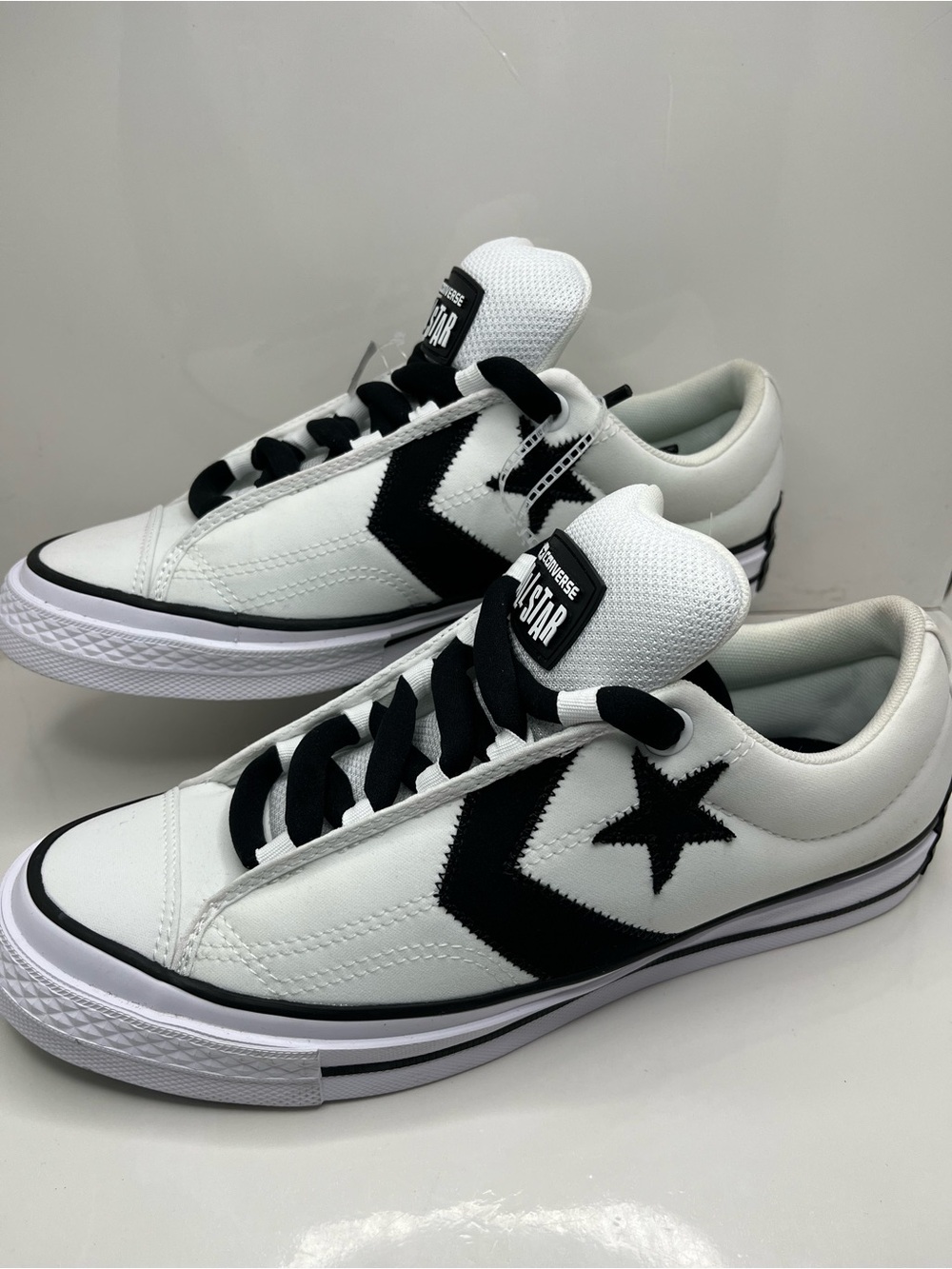 Converse Star Player 76 Puff Low White Black Mens 9 Womens 10.5 Sneaker A14721C - Picture 3 of 9